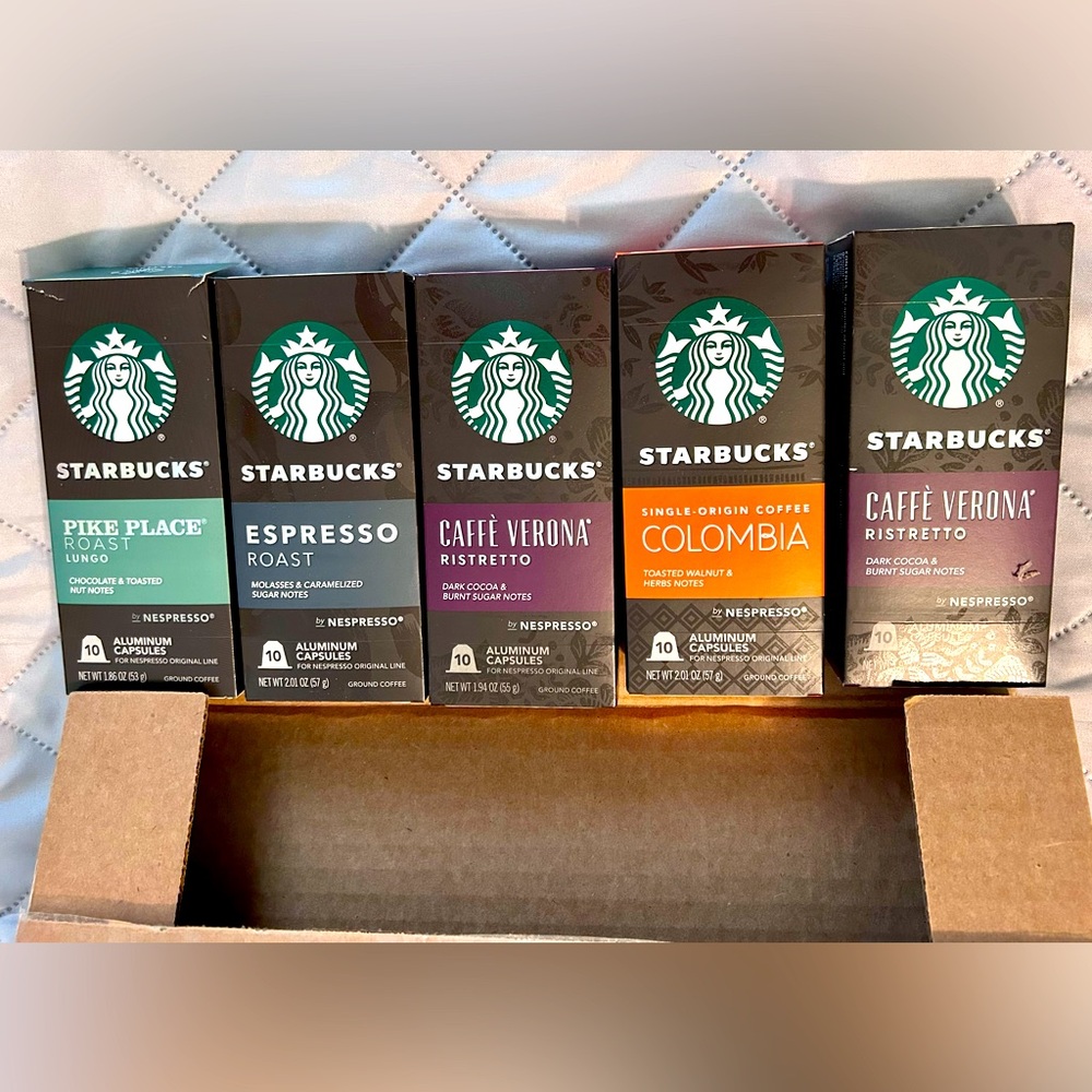 Starbucks Nespresso Coffee Pods Variety Pack